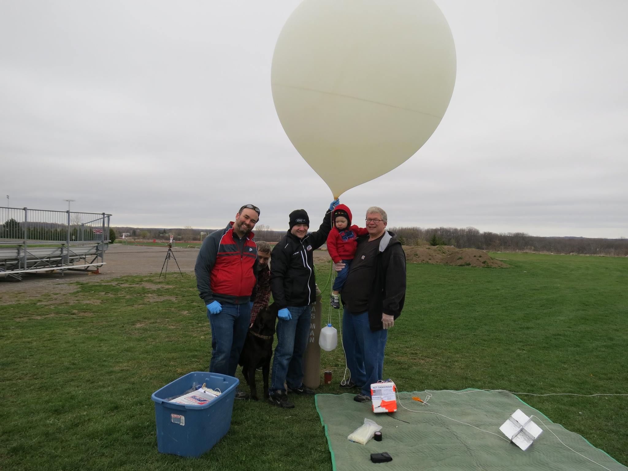 OLHZN-1 First High Altitude Weather Balloon Flight