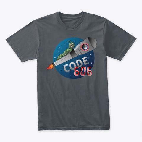 Code 606 Space Caterpillar SpaceX T-Shirt