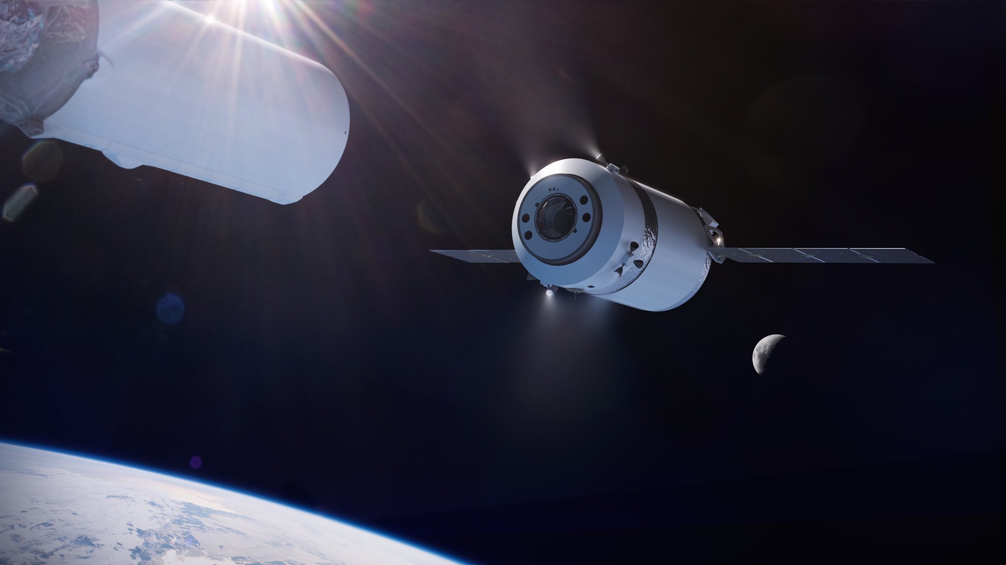 SpaceX Dragon XL NASA Lunar Gateway